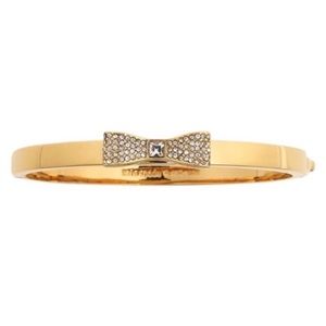 Kate Spade • Gold Ready Set Bow Bangle Bracelet